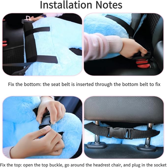 Car travel pillow