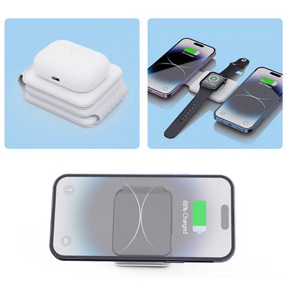 Chargeur magnétique sans fil 3 en 1