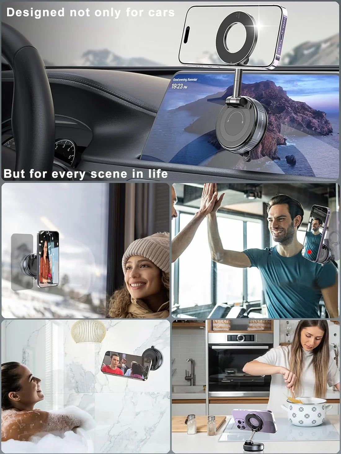 Support téléphone portable magnétique