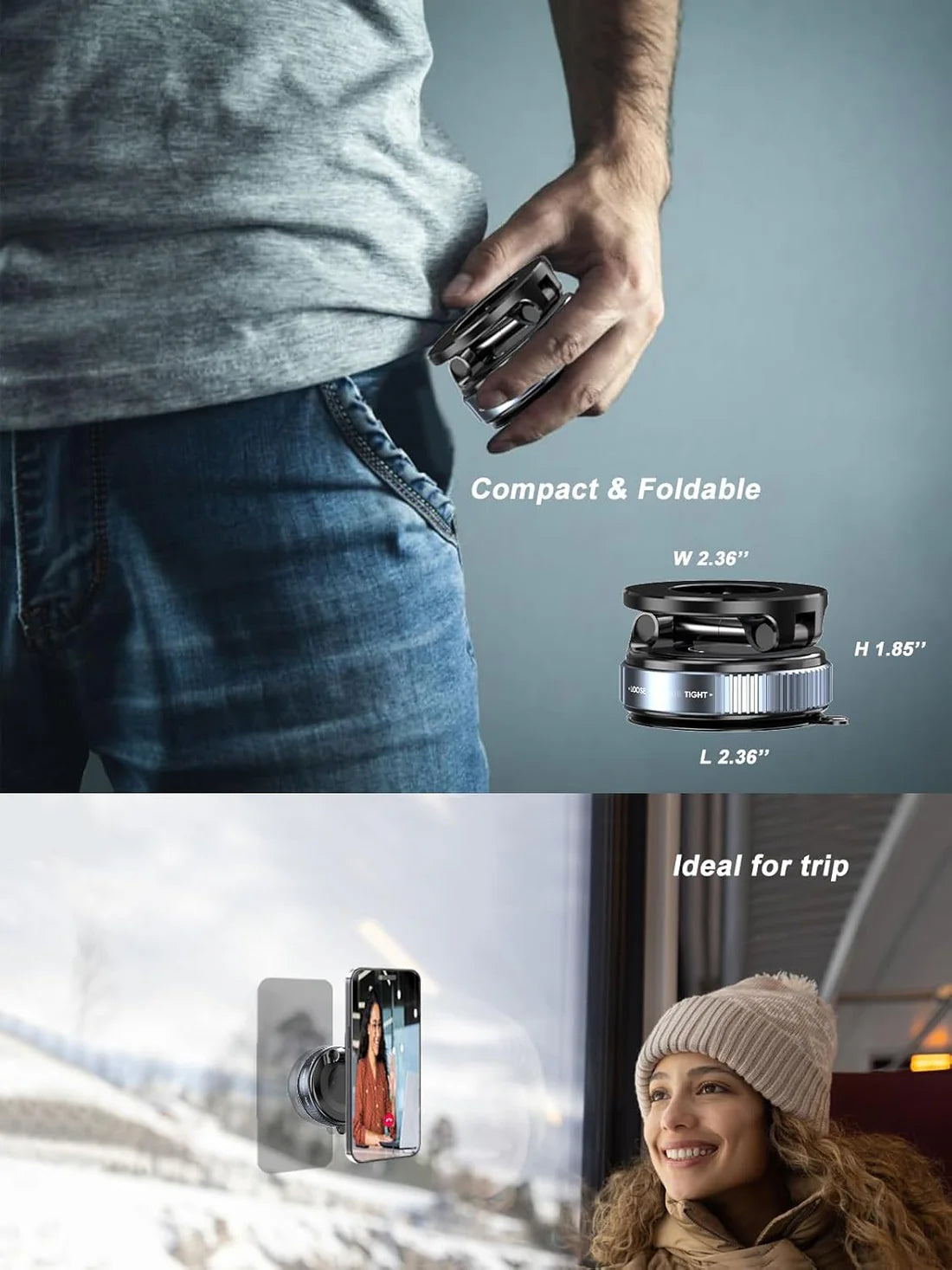 Support téléphone portable magnétique