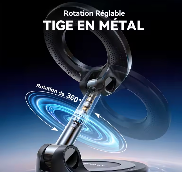 Support magnétique 360°  pour téléphone
