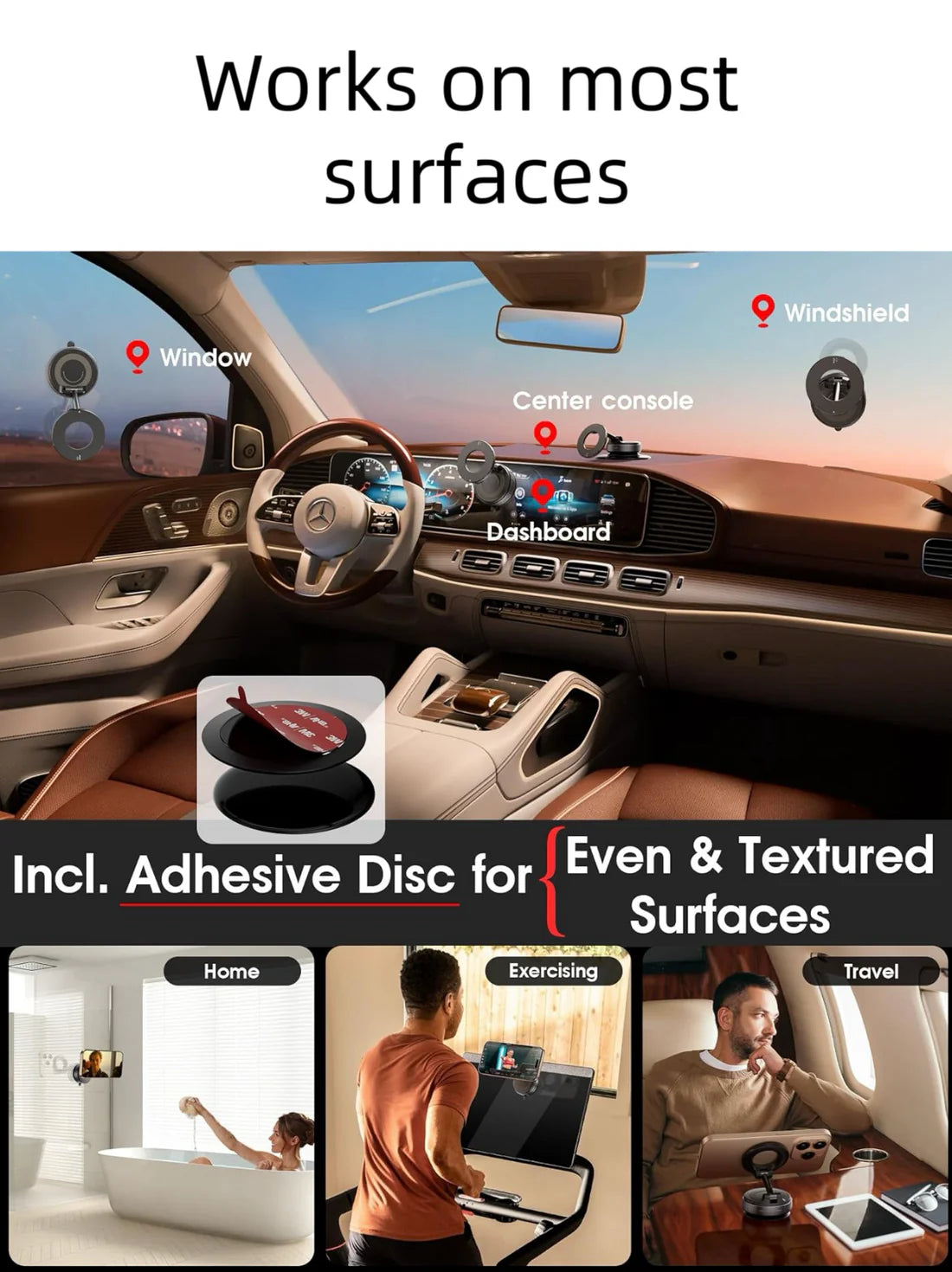 Support téléphone portable magnétique