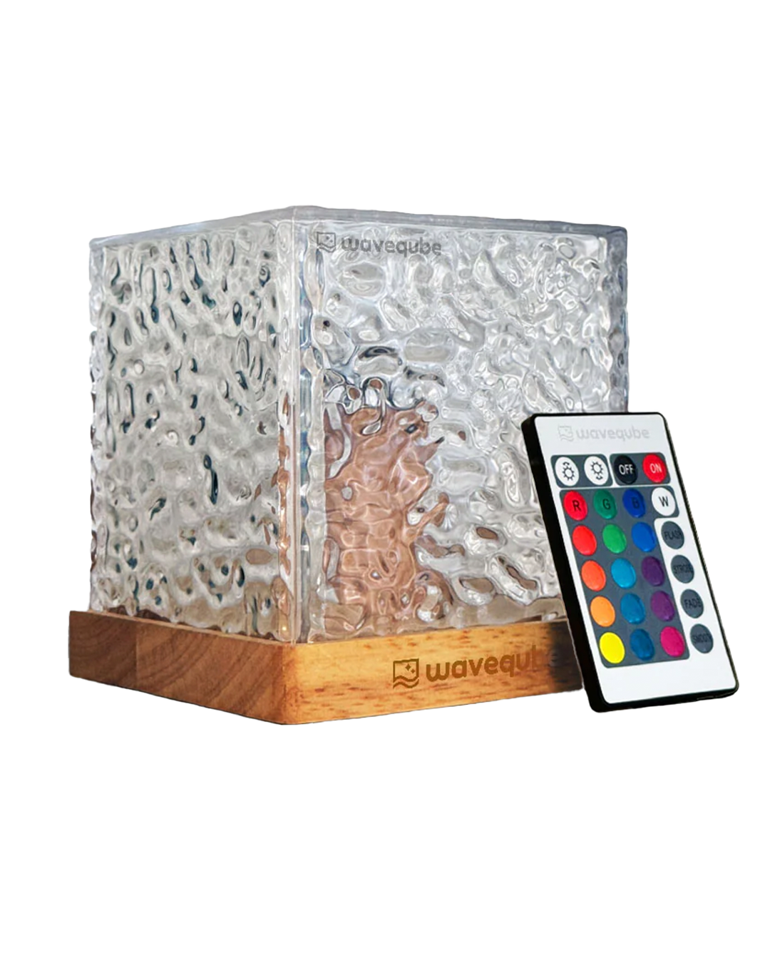 Lampe LED vague WaveLamp avec télécommande – ambiance lumineuse relaxante multicolore